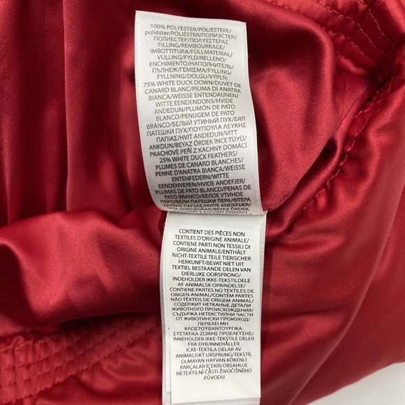 LAUREN RALPH LAUREN  Red  Down Puffer Jacket SIZE 1X - Picture 7 of 7